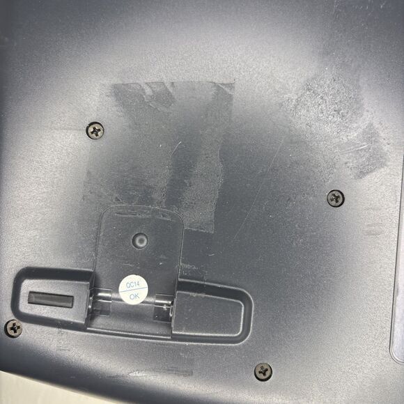 MICROSOFT Comfort Curve Ergonomic Keyboard 2000 v1.0 Wired Black Missing Feet - Picture 6 of 6